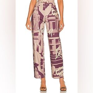 Miaou Fargo Pant in Stone Mauve